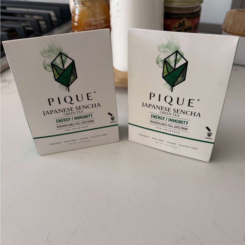Pique Tea — Japanese Sencha Green Tea - Energy & Immunity (36 packets total)